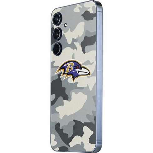 NFL Baltimore Ravens Camo Galaxy A35 5G Skin
